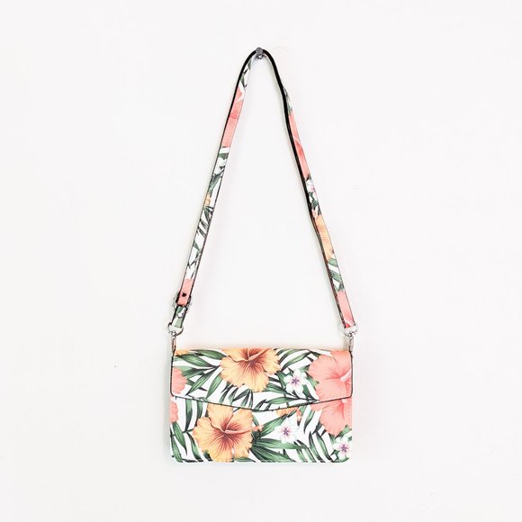 NWT Jen & Co. Dani Touch Screen Floral Crossbody Bag - Picture 1 of 4